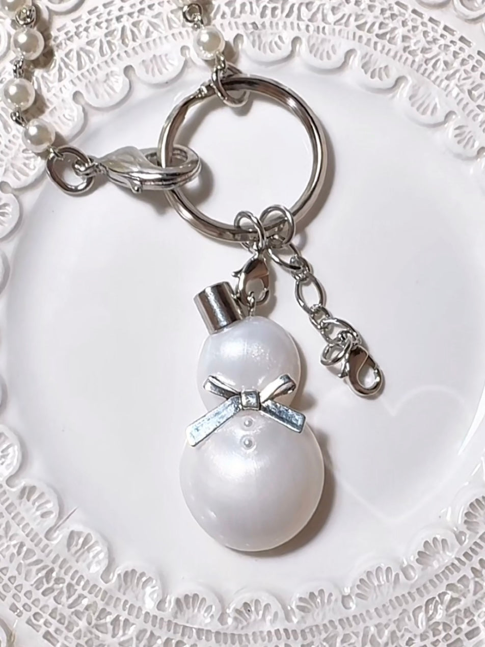 【限定受注販売】 スノーマン バッグチャーム/ストラップ/マグネット