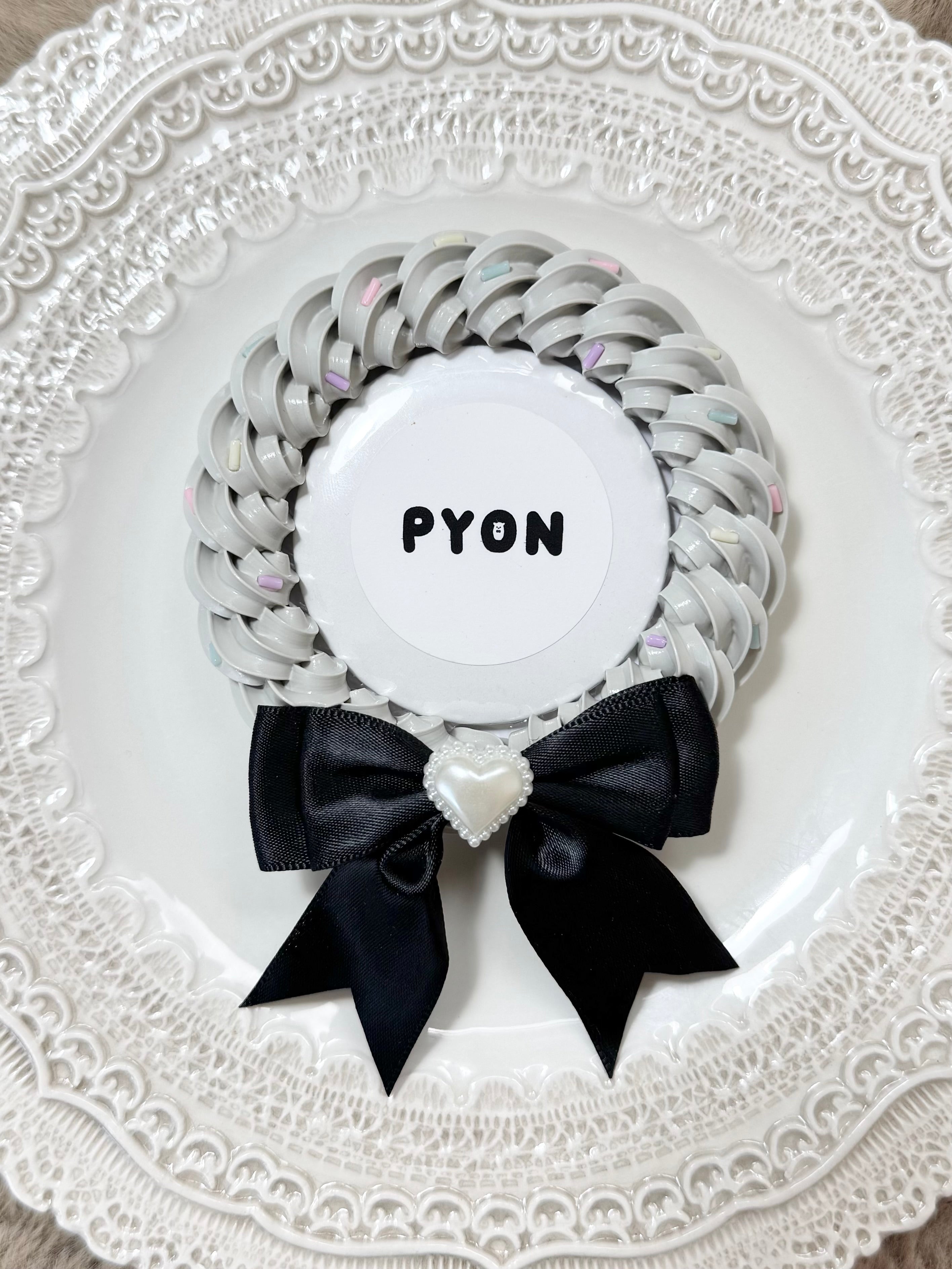 【限定受注販売】 スパイラルホイップ 缶バッジロゼット