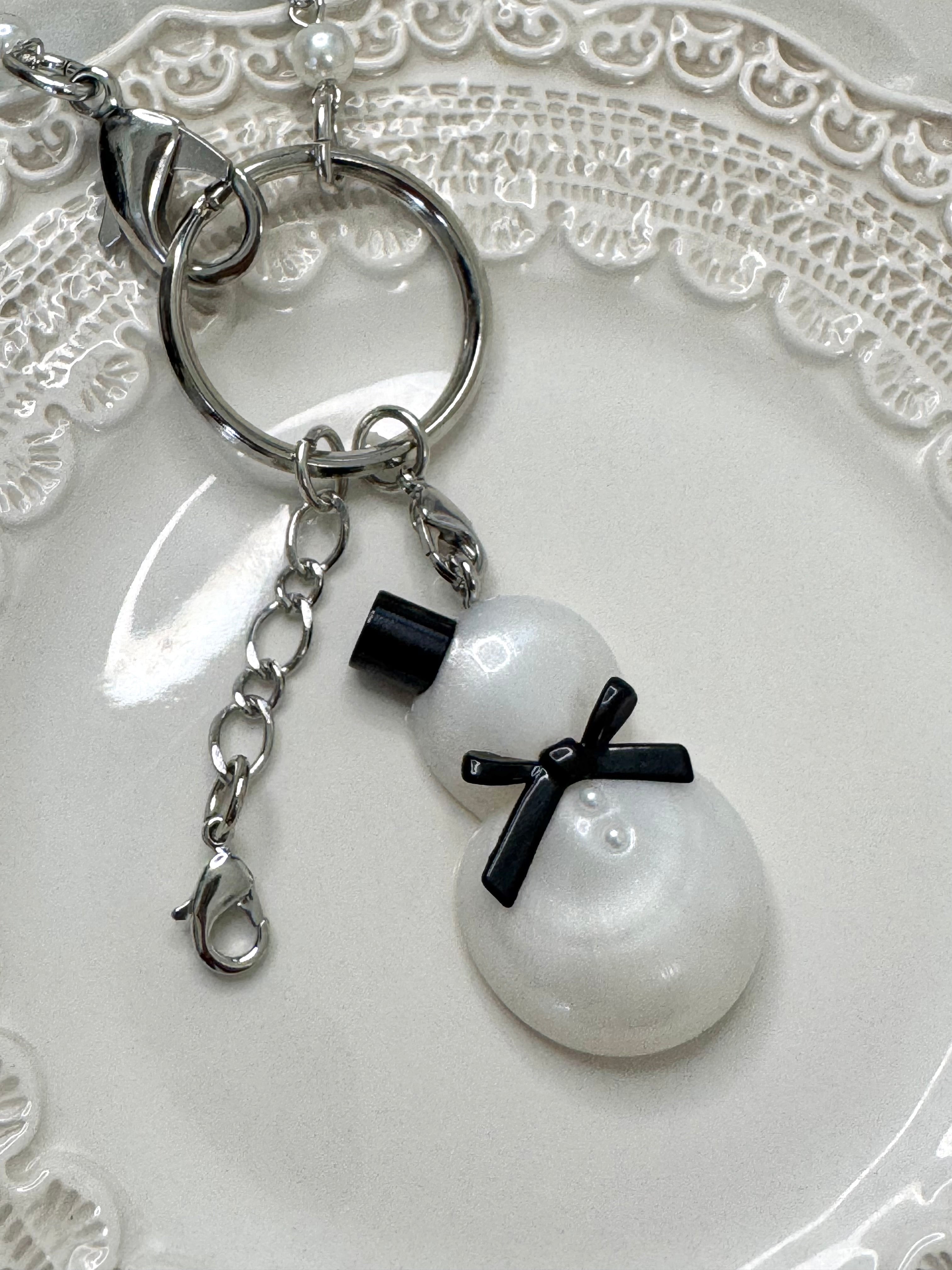 限定受注販売】 スノーマン バッグチャーム/ストラップ/マグネット